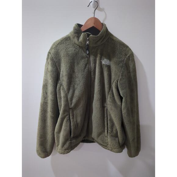 The North Face Jackets & Blazers - The North Face Green Fleece Zip Up Jacket